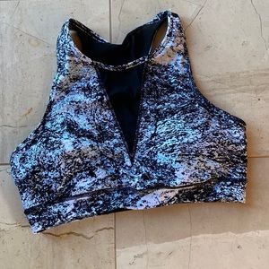 DKNY longline sports bra